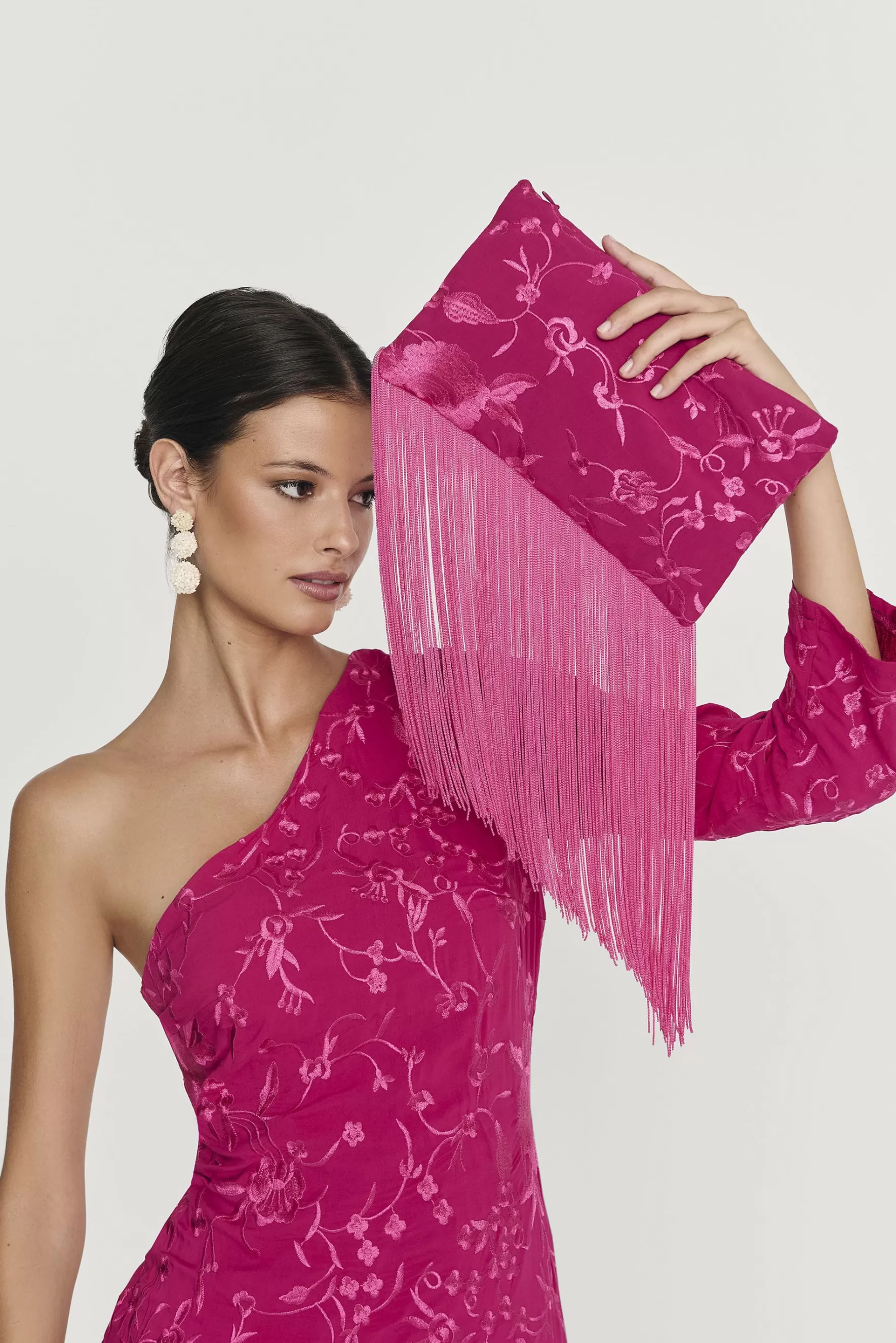 Miphai Bolso Clutch Xulia Buganvilla Hot