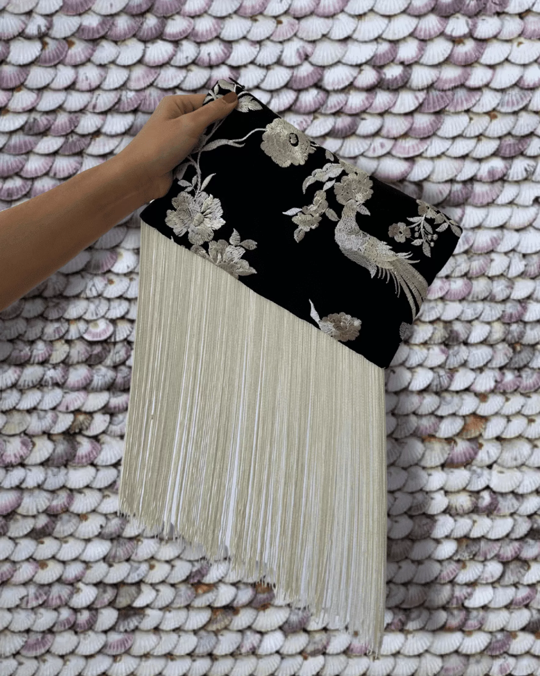 Miphai Bolso Clutch Xulia Negro New