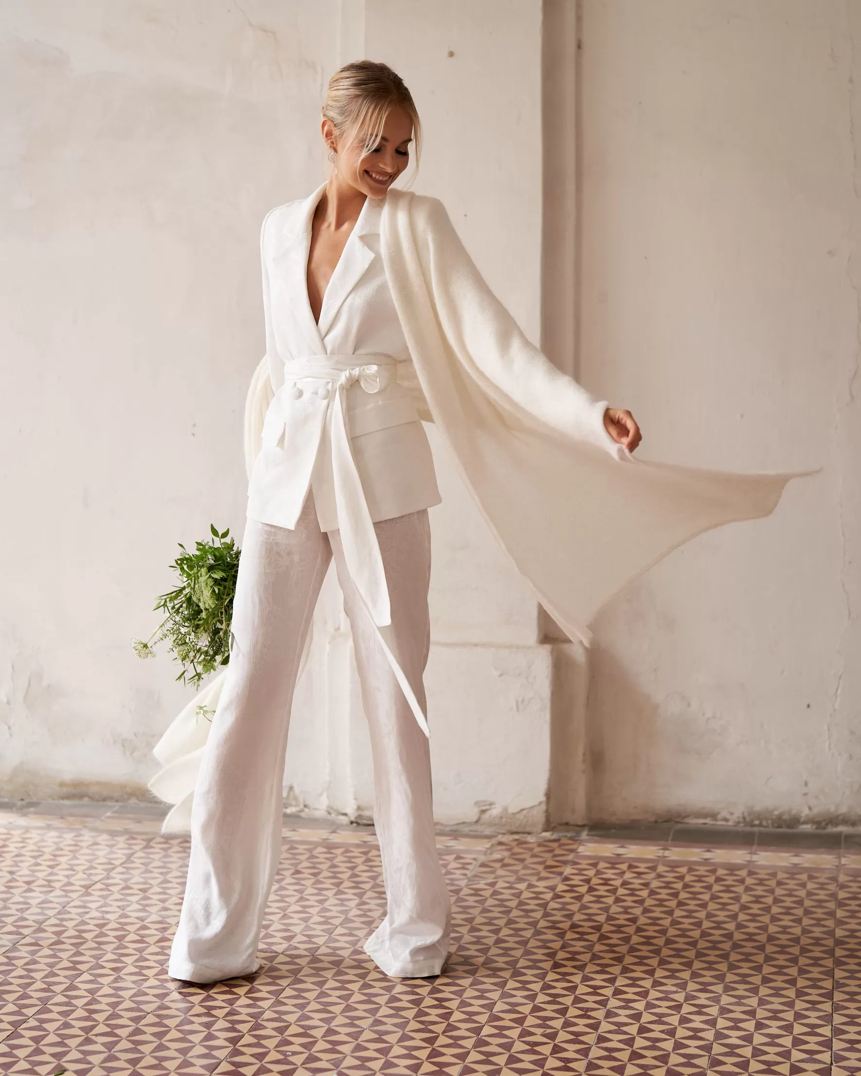 Miphai Chal Mohair Blanco Best Sale