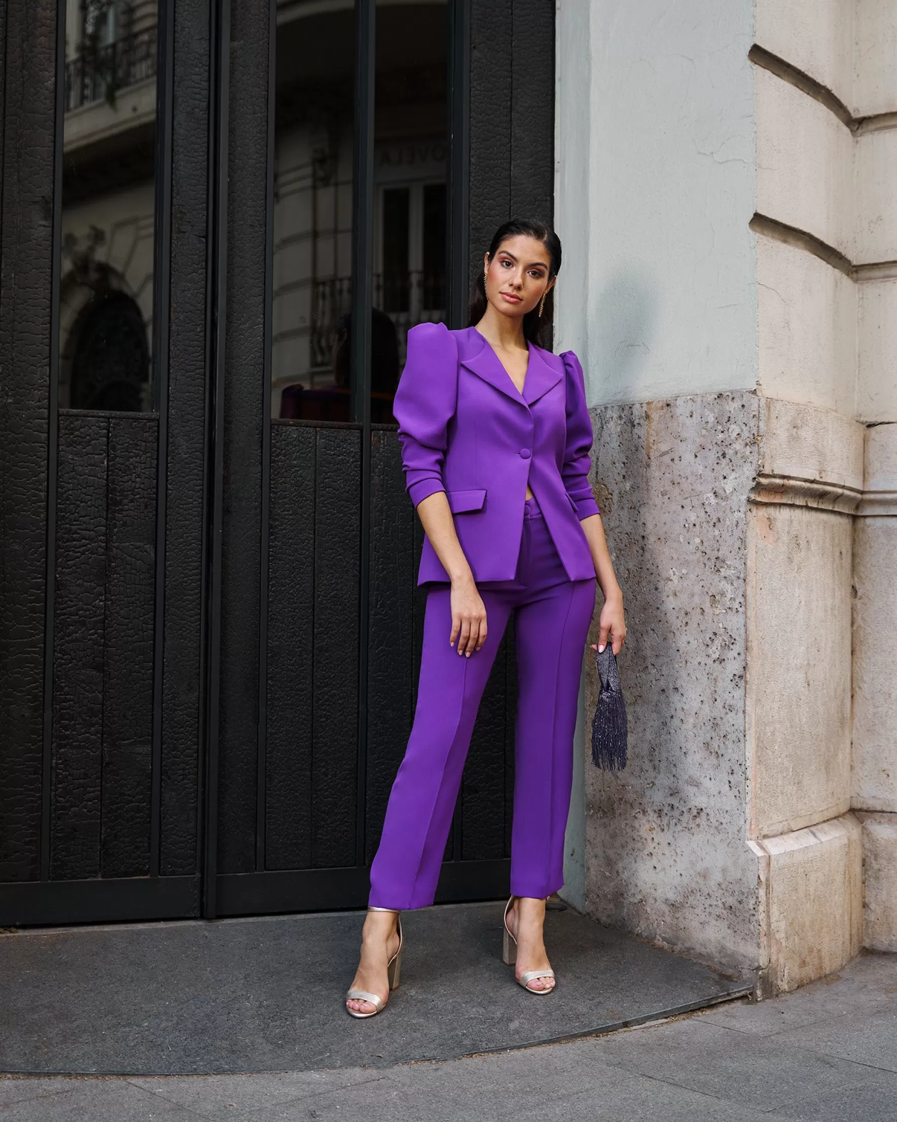 Miphai Pantalón Blair Morado Best
