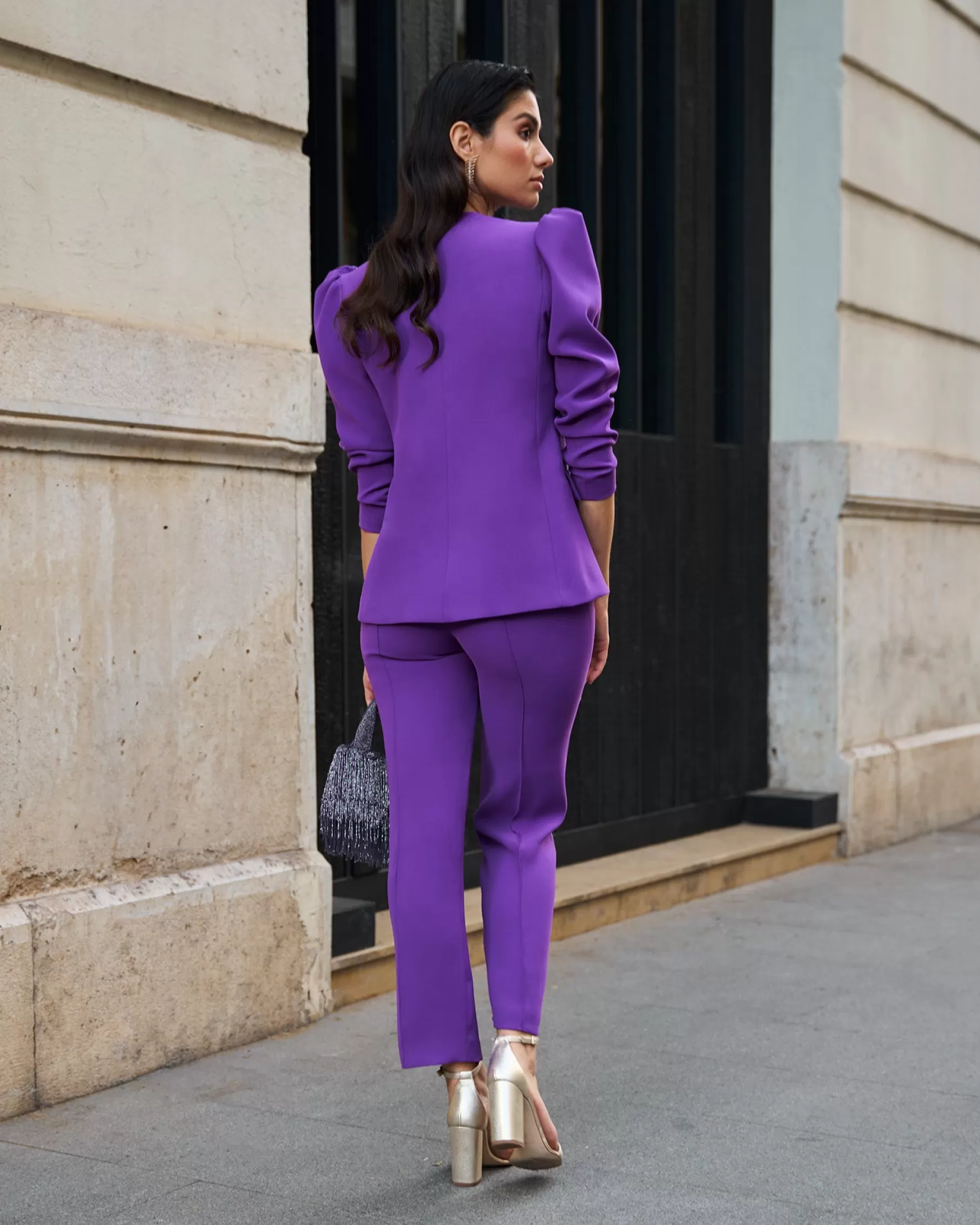 Miphai Pantalón Blair Morado Best