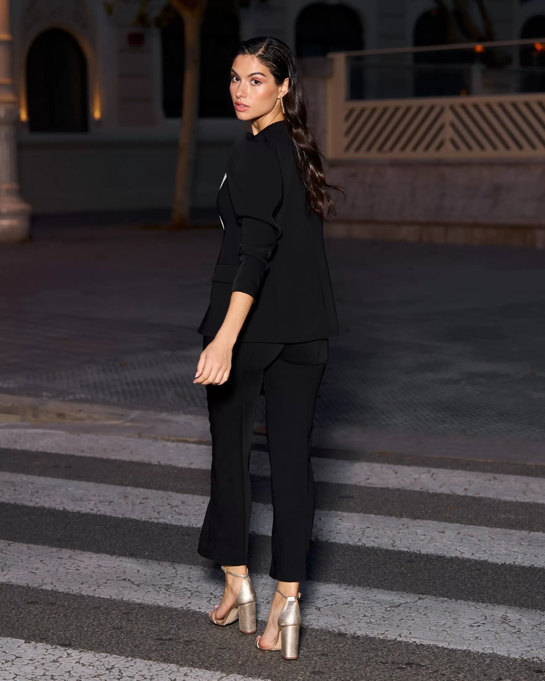 Miphai Pantalón Blair Negro New