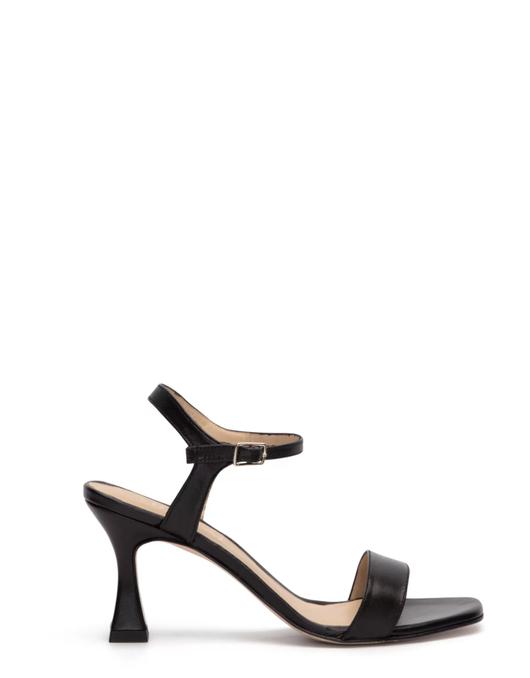 Miphai Sandalias Marilyn de piel Negra Fashion