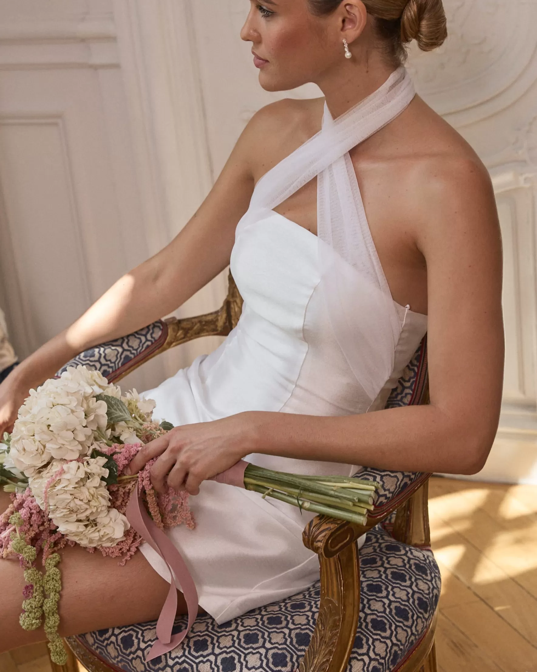 Miphai Vestido de Novia Corto Olivia Fashion