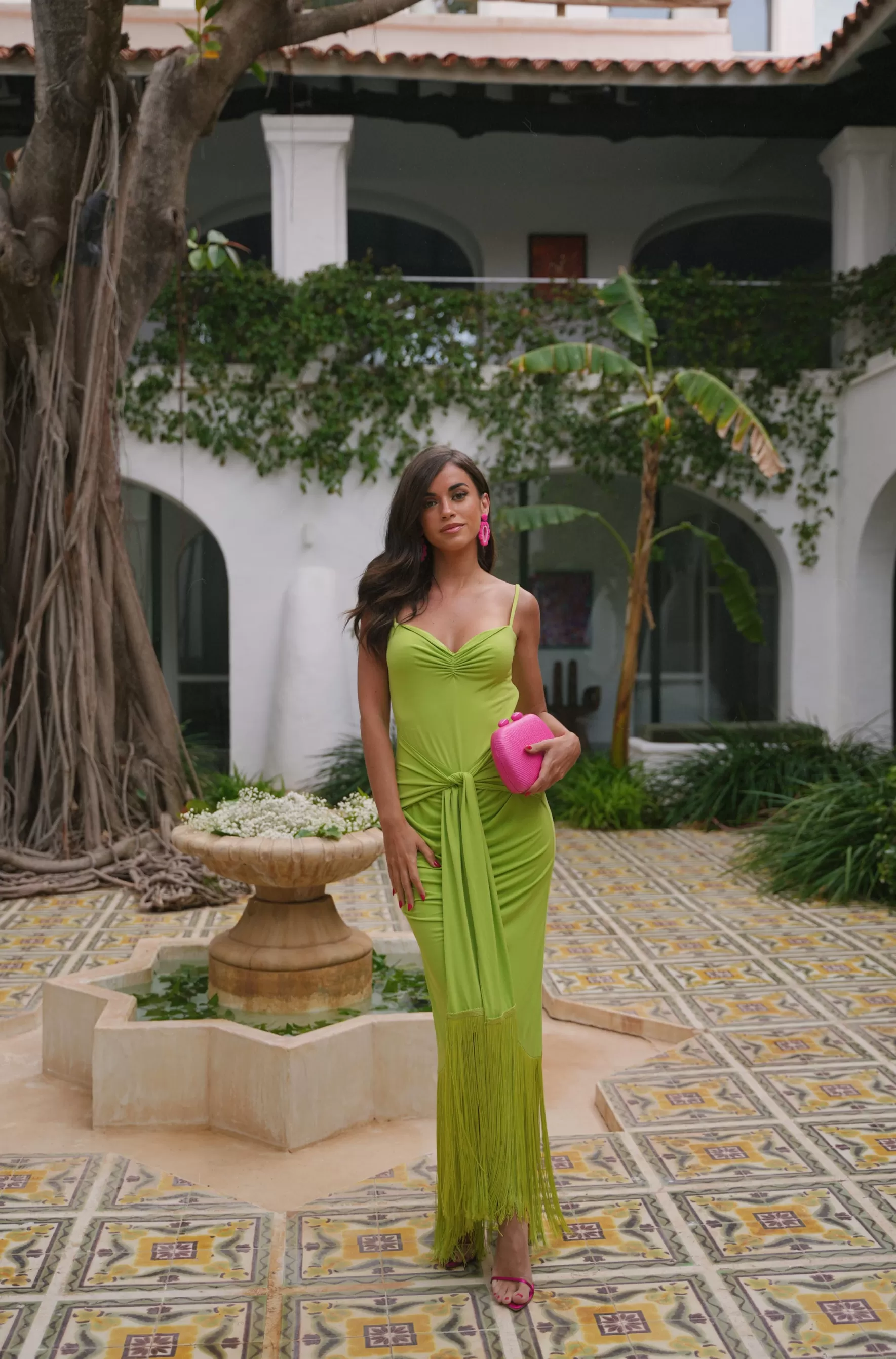 Miphai Vestido Emma Verde New