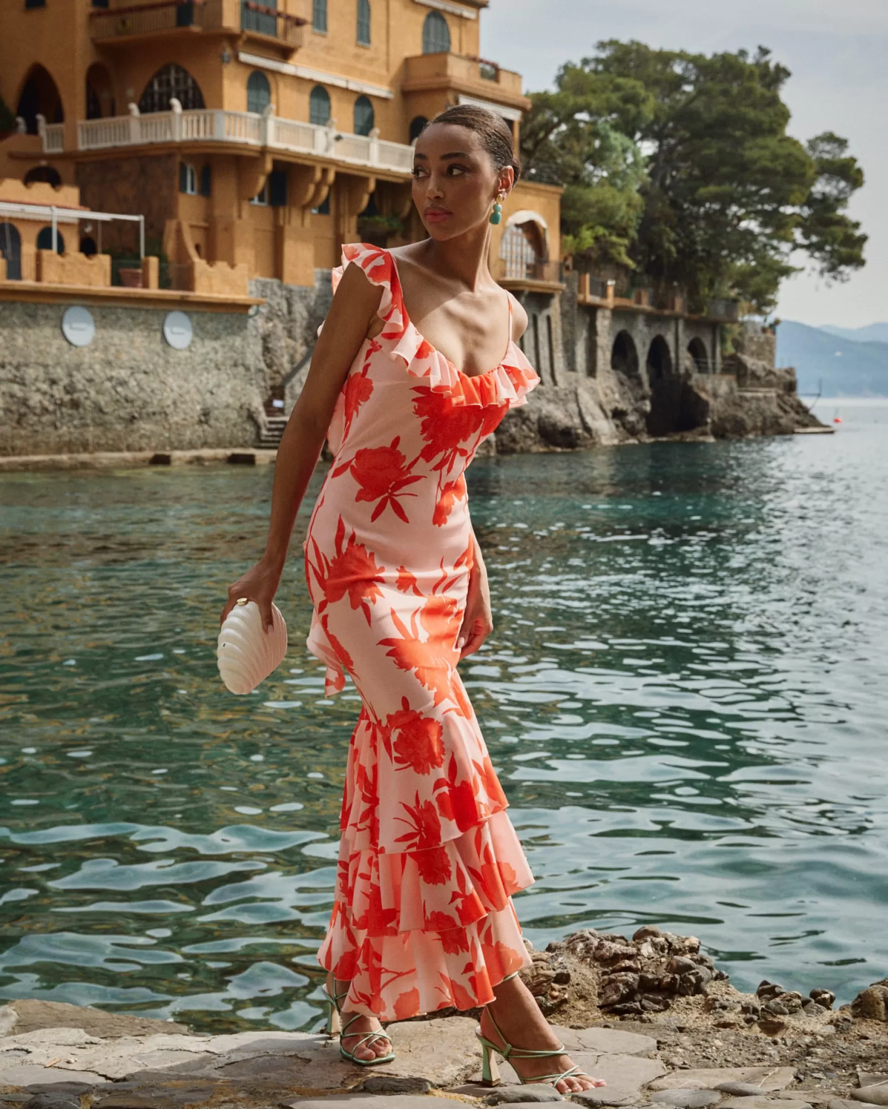Miphai Vestido Hanna Naranja Online