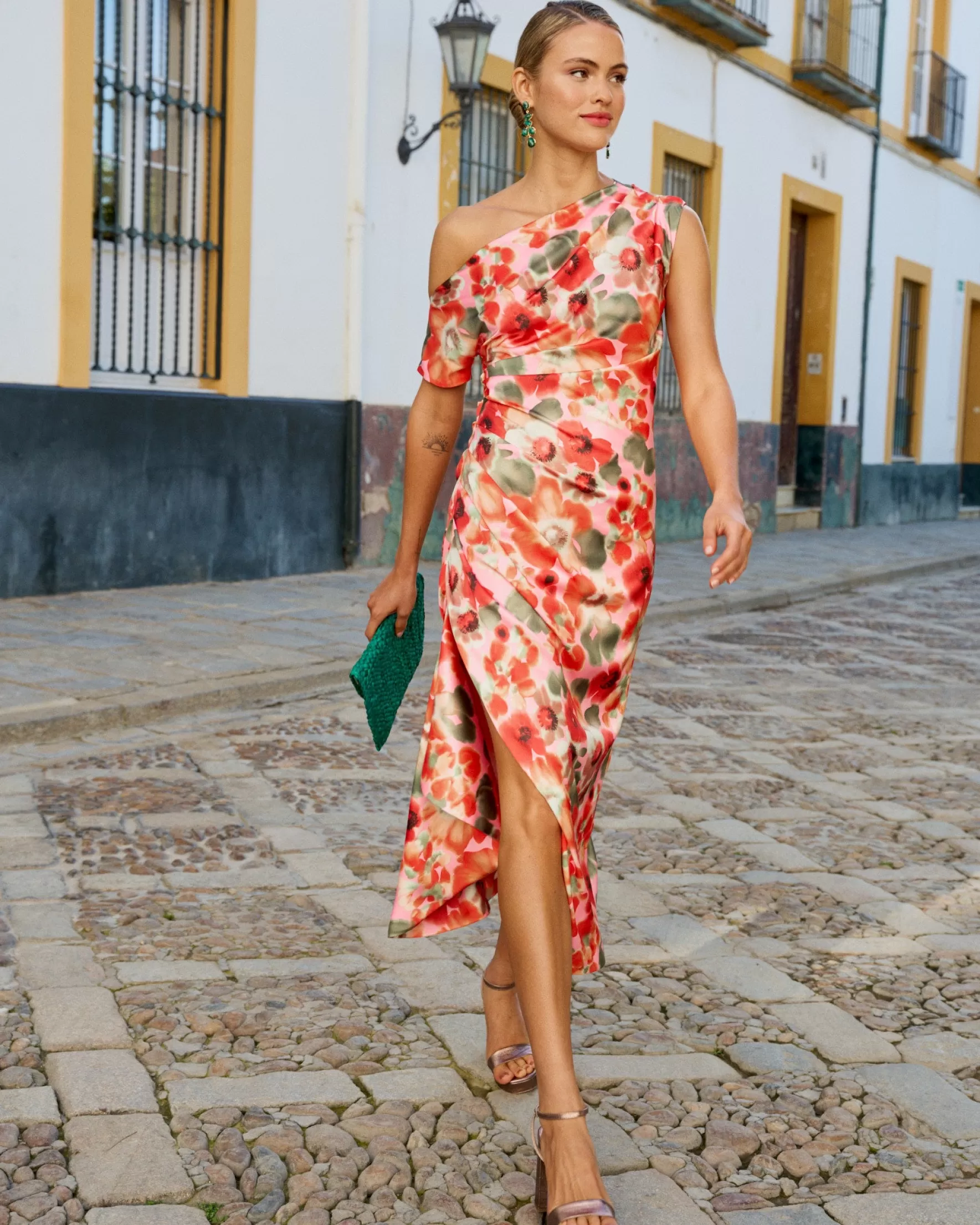 Miphai Vestido Lucía Estampado Floral Best Sale