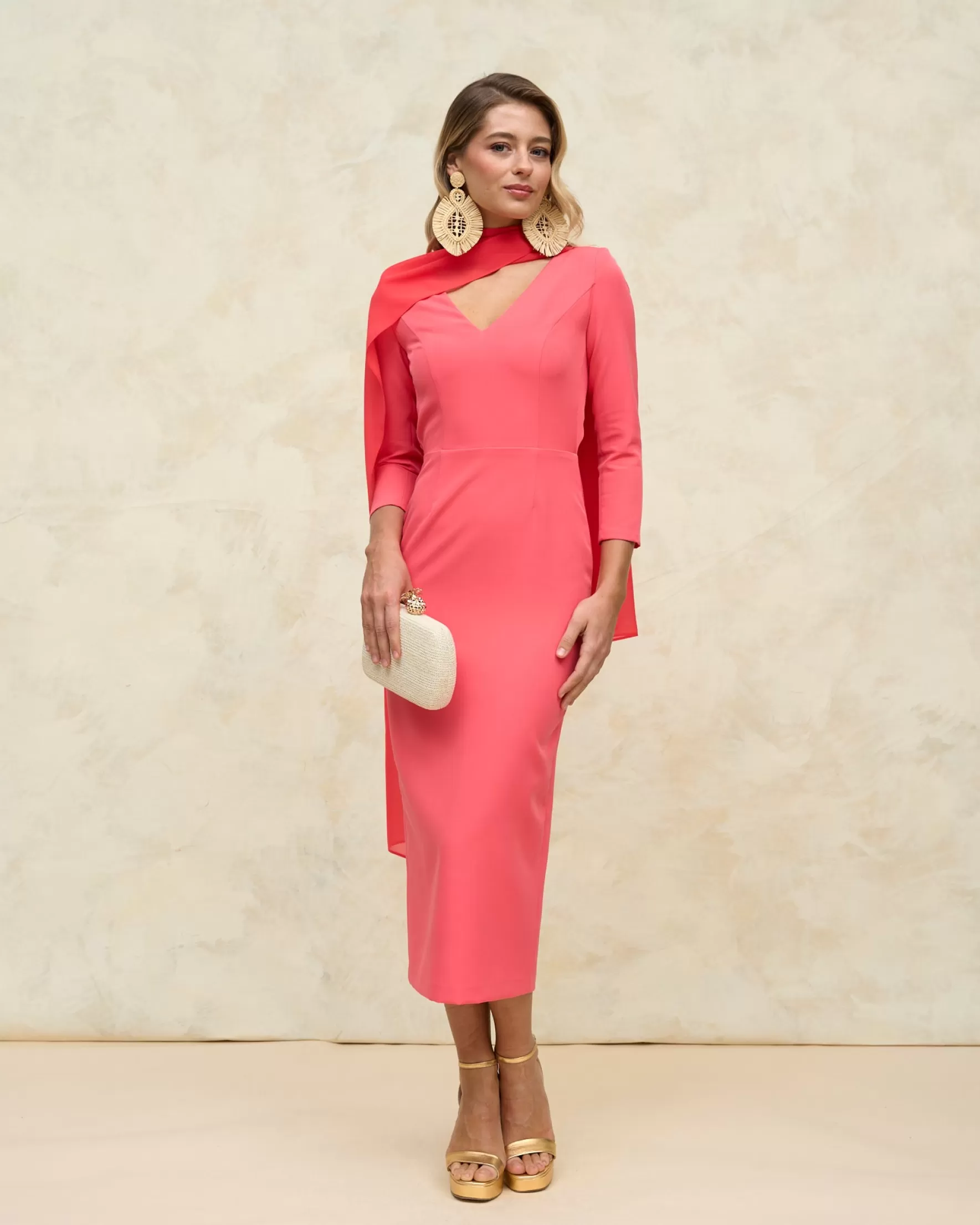 Miphai Vestido Marina Coral Sale