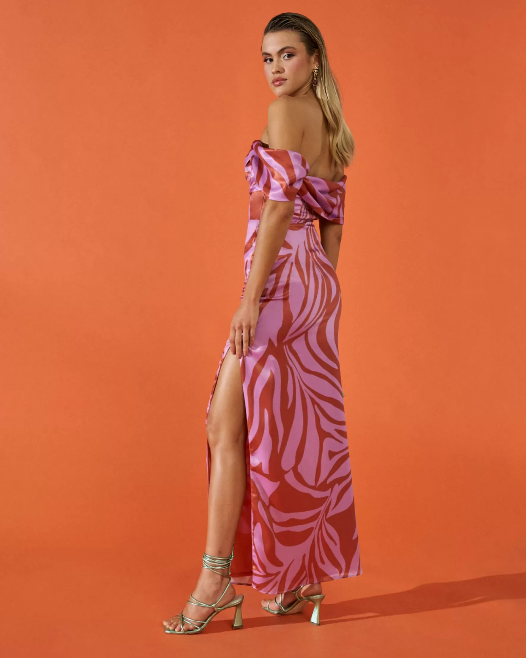 Miphai Vestido Oriana Cebra Sale